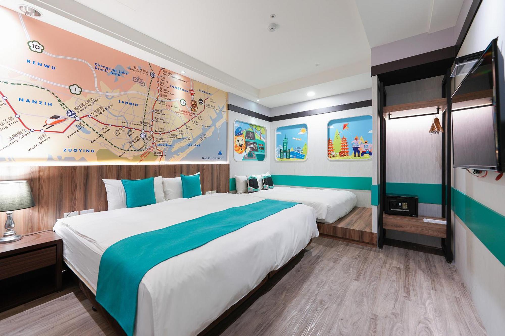 Holiday Garden Hotel Skm Park Kaohsiung Quarto foto